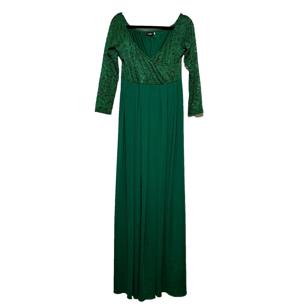 Malliza Vintage Fairy Grunge Lace‎ Maxi Dress Womens Small Elegant Regal Glam
